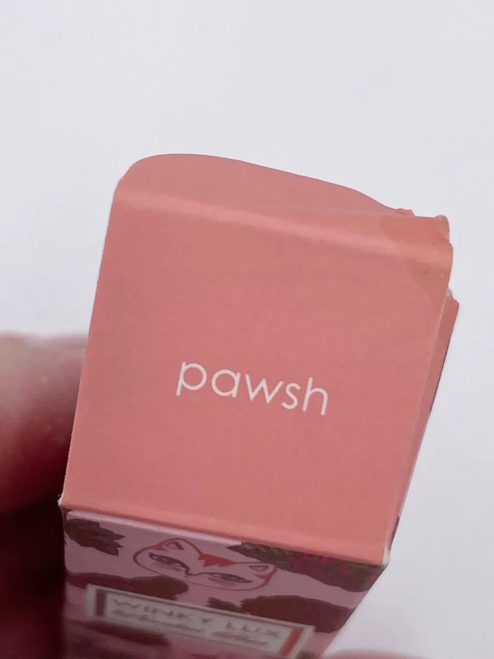 NEW in Box Winky Lux Purrfect Pout Lipstick in Pawsh Full Size 3.6 g/0.12 oz